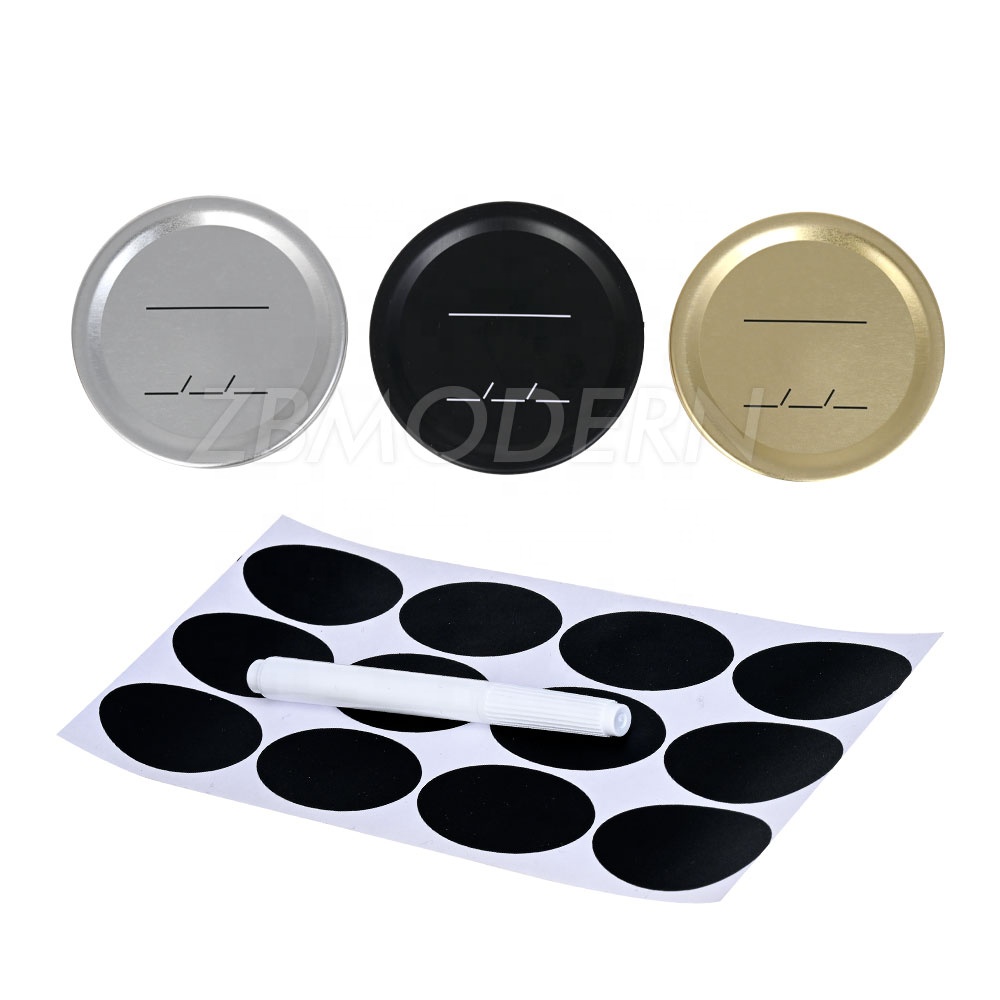 6 Pack Clear Glass Container Mason Jars 8 OZ Mini Canning Jars Airtight Regular Silver Mouth Diy Jam Honey Food labels