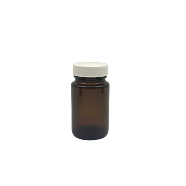 60 75 100 120 150 200 250 300 400 500ml Amber Pharmaceutical Wide Mouth Glass Jar Bottle