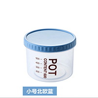 600ml Food Container Food Storage Jar Grain Sealed Storage Jar with Scale