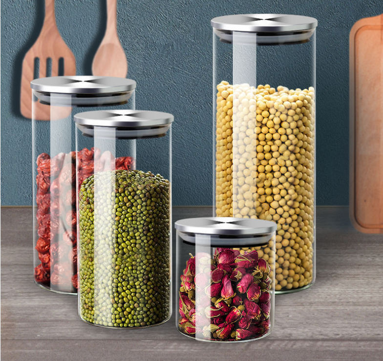 600ml Wide Mouth Breakfast Honey Bee Jam Round  Glass Jar With Stainless Steel Lid