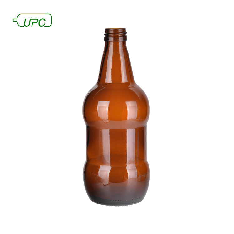 600ml amber glass bottle for beer