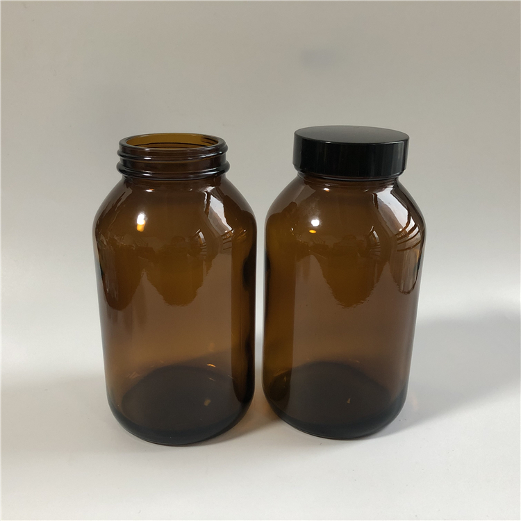 60cc 75cc 100cc 120cc 150cc 200cc 250cc 300cc 400cc 500cc Heavy Glass Medical Screw Top Packer Bottles Wide Mouth Container Jars