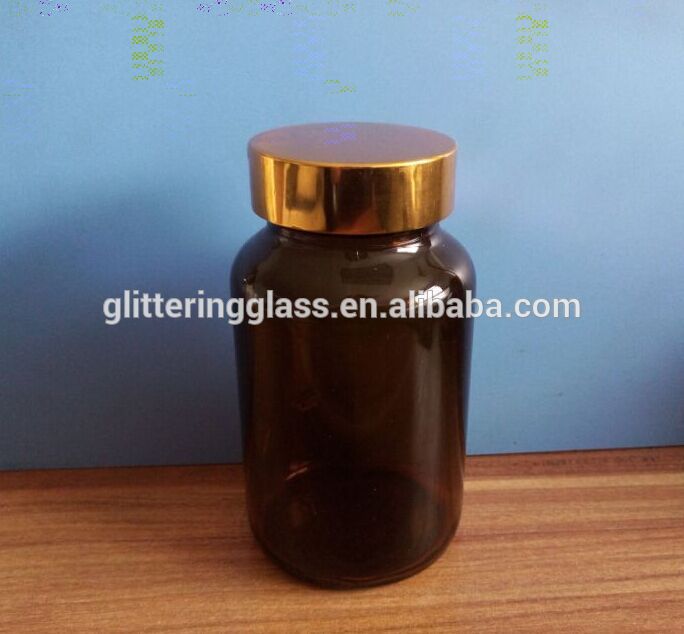 60cc 75cc 100cc 150cc glass bottles health supplement packaging bottle medicine capsule tablet bottle
