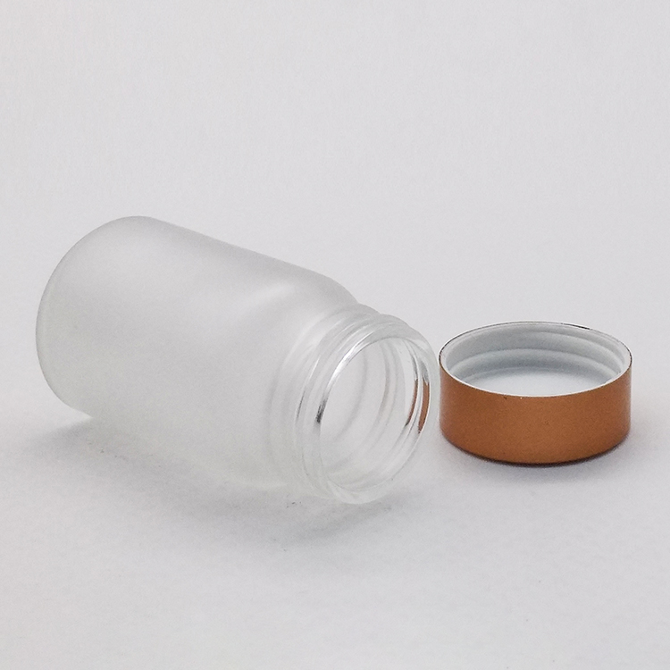 60cc 75cc 100cc 150cc glass bottles health supplement packaging bottle medicine capsule tablet bottle
