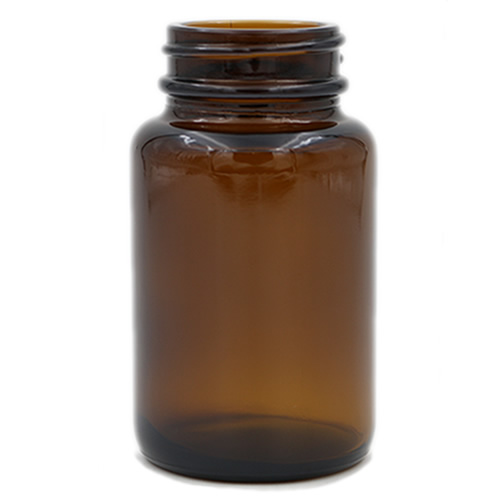 60cc 75cc Amber Wide Mouth Tablet Glass Bottle for pills