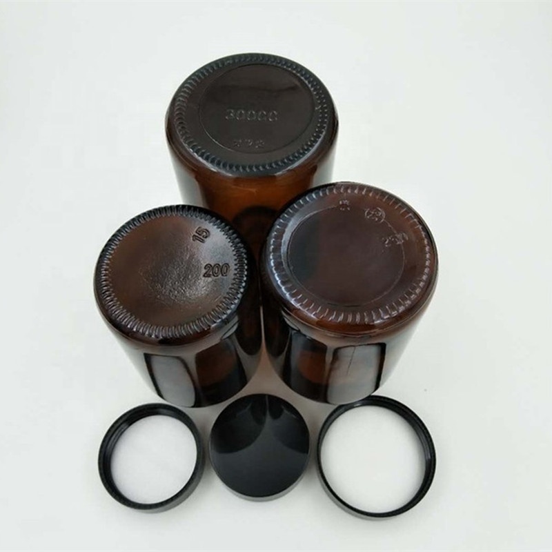 60cc 75ml 100ml 120ml 150ml 200ml 250ml 300ml 400ml 500ml glass pharmaceutical bottles pill capsules health care medicine bottle