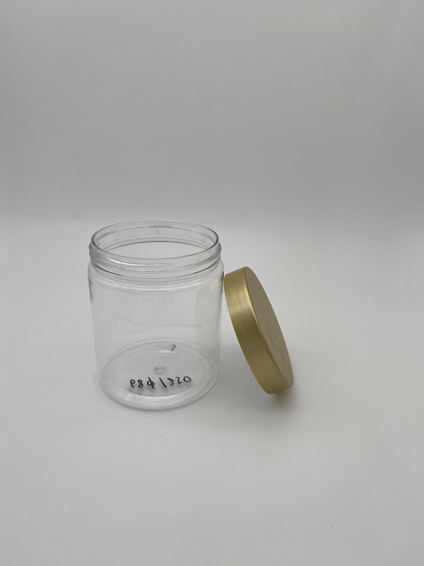 60g 150g 200g 250g 500g plastic round food grade biodegradable cosmetic packaging jars