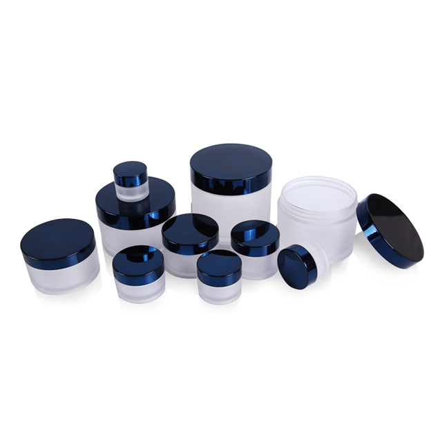 60g 2oz Container Empty Plastic PETG Cosmetic Jar for nail dip powder