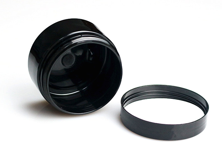 60g 80g 100g 120g 150g 200g empty black plastic jars 100ml powder cream jar