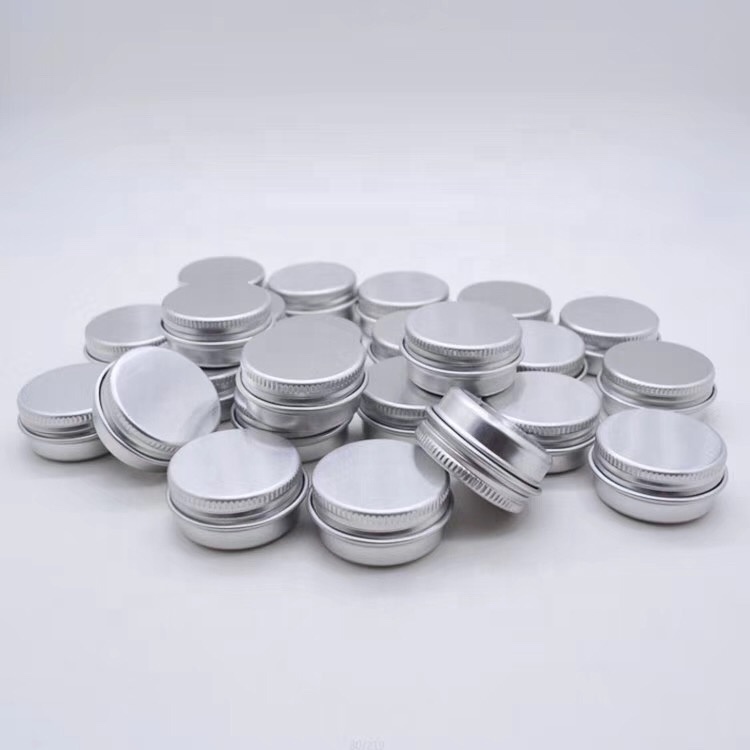 60g Skin Care Cream Use Metal Tin and Aluminum lid Material Gold Color Cosmetic Aluminum Jar