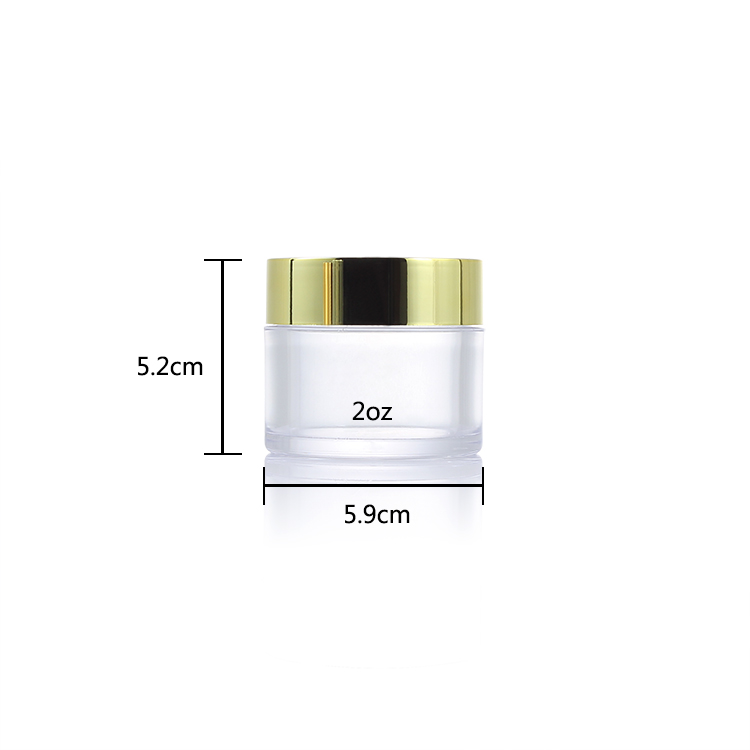 60g cosmetics containers and packaging skincare empty eco friendly plastic jar