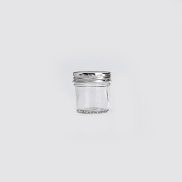 60ml 100m 200ml Hot Selling Sealed Mini Glass Mason Jars Bottles With Lids for Sauces Jam Honey