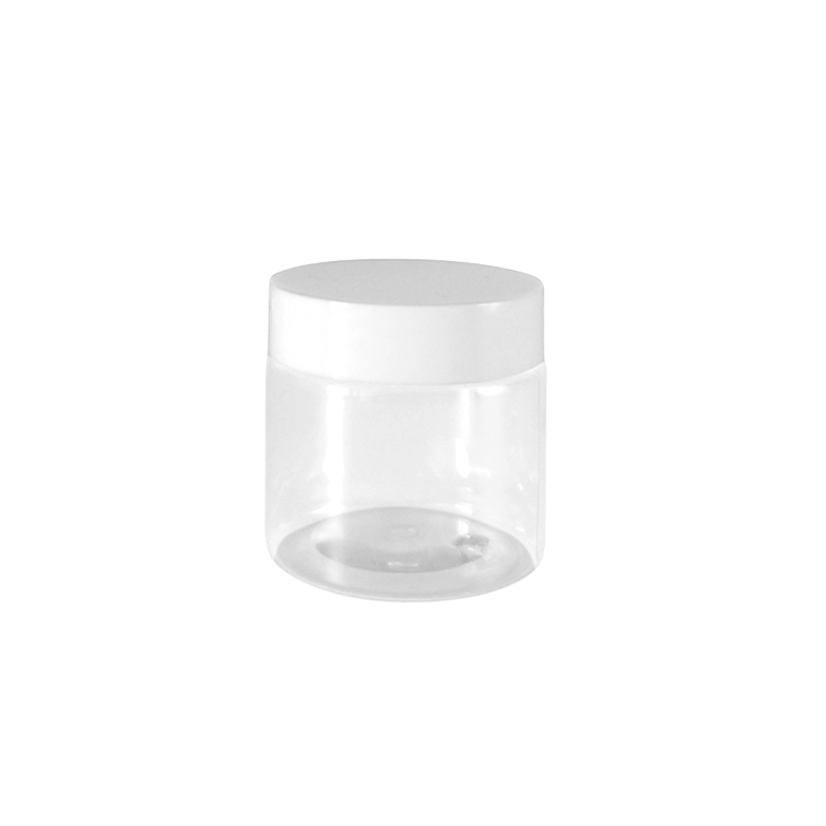 60ml 100ml 120ml 250ml Custom Logo Plastic Jar With Screw Lid