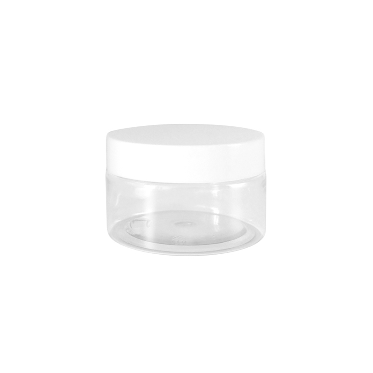 60ml 100ml 120ml 250ml Custom Logo Plastic Jar With Screw Lid