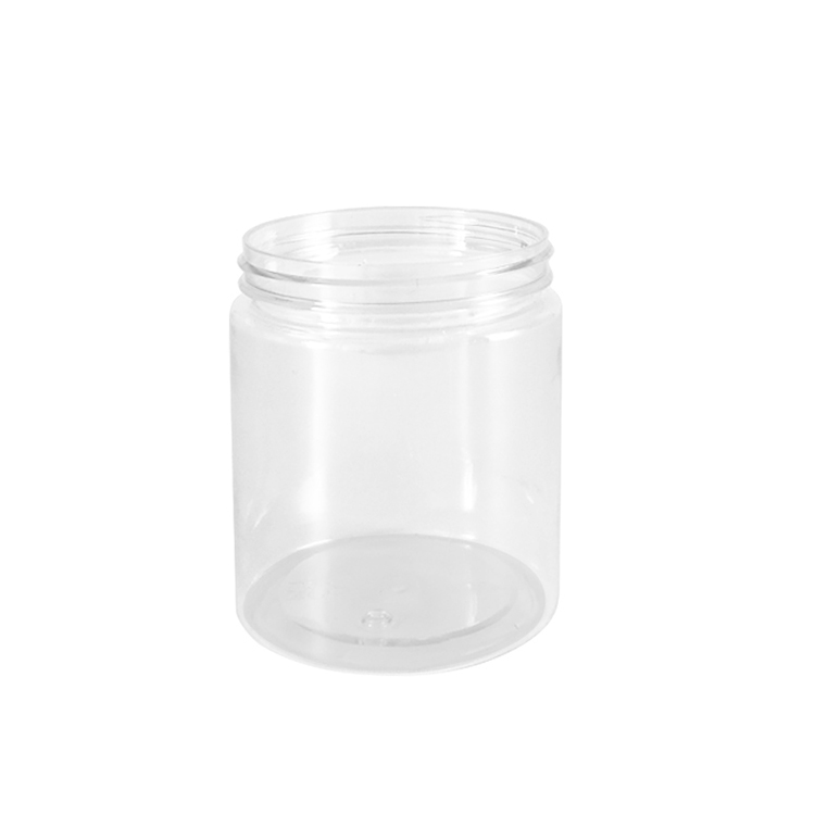 60ml 100ml 120ml 250ml Custom Logo Plastic Jar With Screw Lid