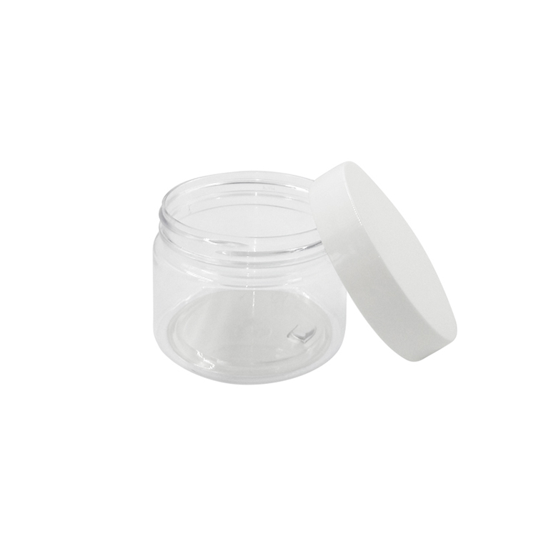 60ml 100ml 120ml 250ml Custom Logo Plastic Jar With Screw Lid