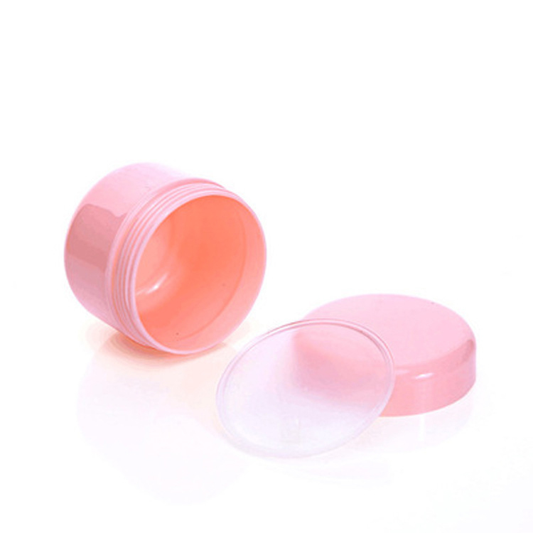 60ml 120ml 150ml 300ml 500ml Customized color logo lable plastic jars Cosmetic jars for cream jars