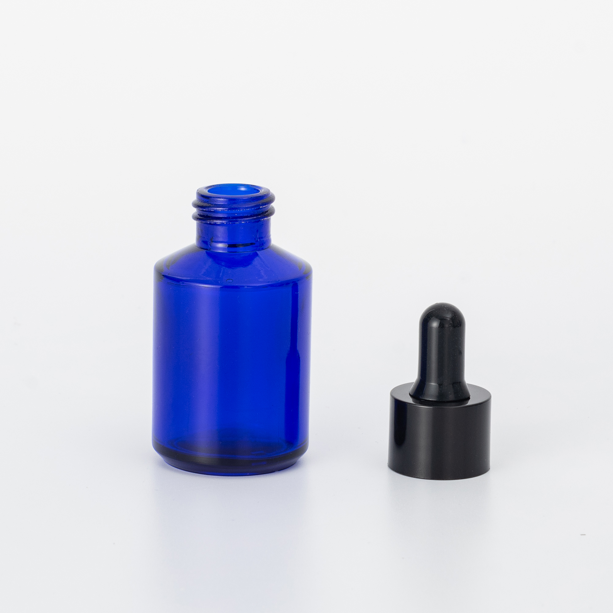 60ml 120ml 200ml cobalt blue glass cream jars blue cobalt glass jars ready to ship
