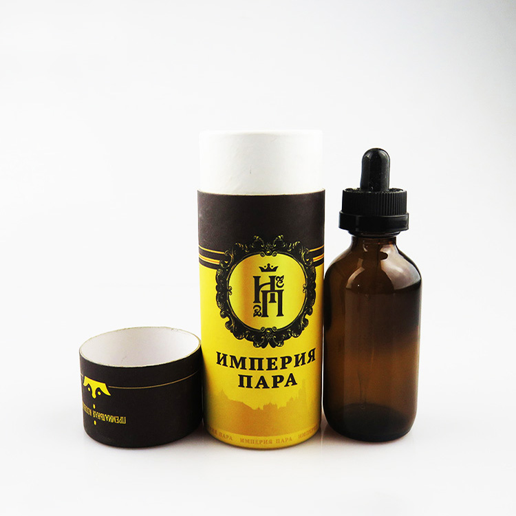 60ml 2oz boston round amber eliquid glass dropper bottle childproof cap