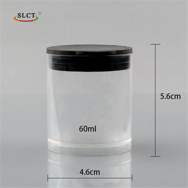60ml 60g 2oz eco friendly plastic jar cream container for skin cream cosmetic