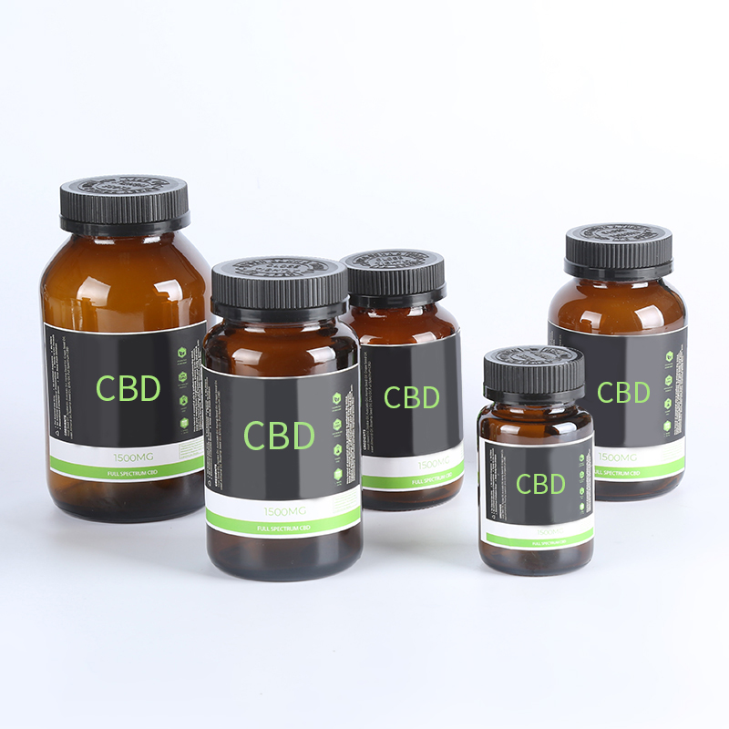 60ml 75ml 100ml 120ml 150ml 200ml 250ml 300ml 400ml 500ml 	 cbd glass jar amber pill bottles