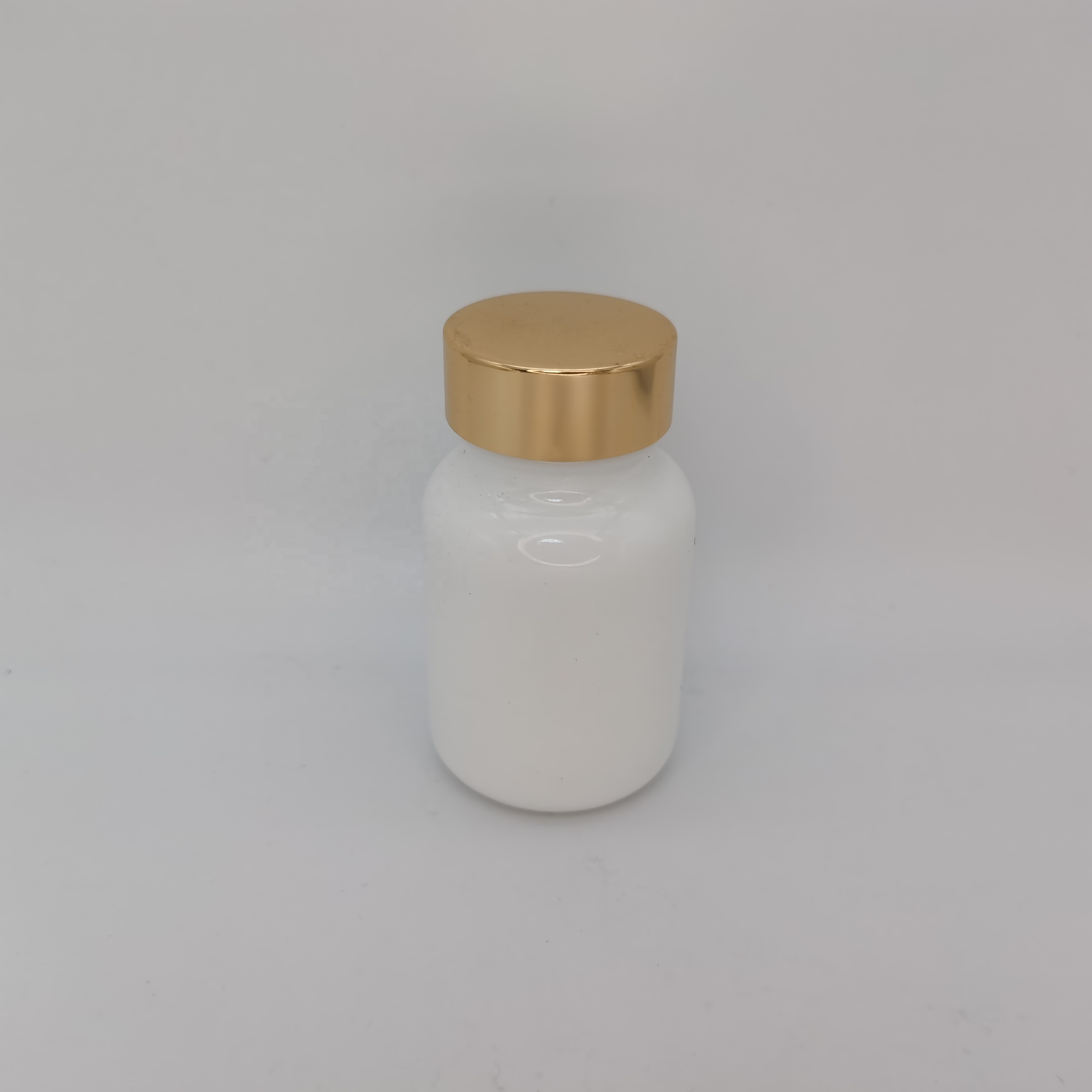 60ml 75ml opal glass white bottle medical pill bottles, capsule container supplements