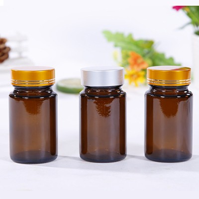 60ml Capsule Food Supplement Drug Vitamins Pill Use Bottle Glass Bottle Wholesale