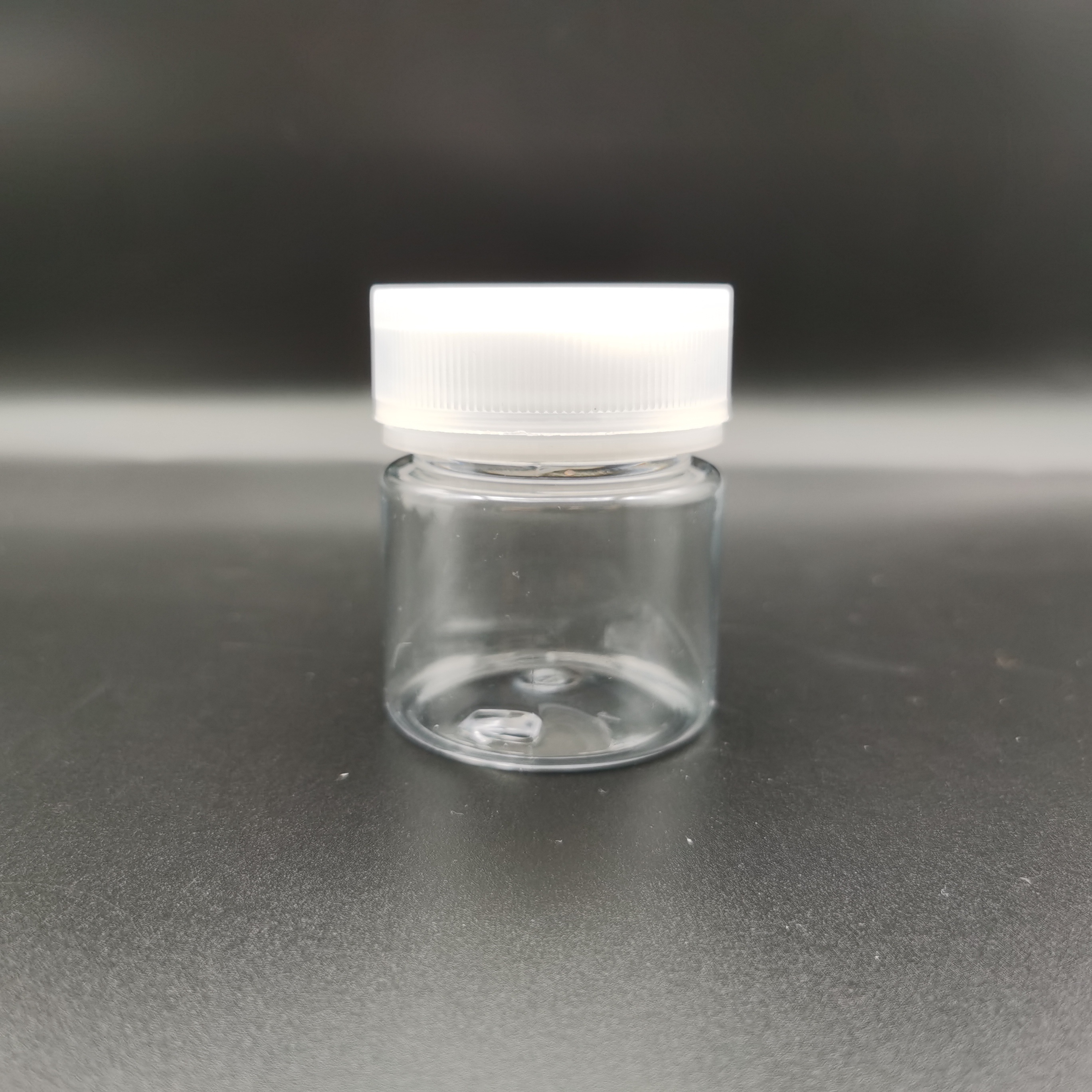 60ml Food Container PET Sraight Tablet Food Bottle with Temper Evident and Childproof Cap