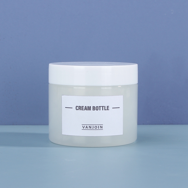 60ml Hot Sale Empty 8oz Plastic Jar Customized Sticker Great For Face Cream Eye Shadow