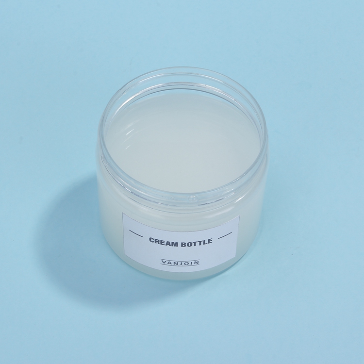 60ml Hot Sale Empty 8oz Plastic Jar Customized Sticker Great For Face Cream Eye Shadow