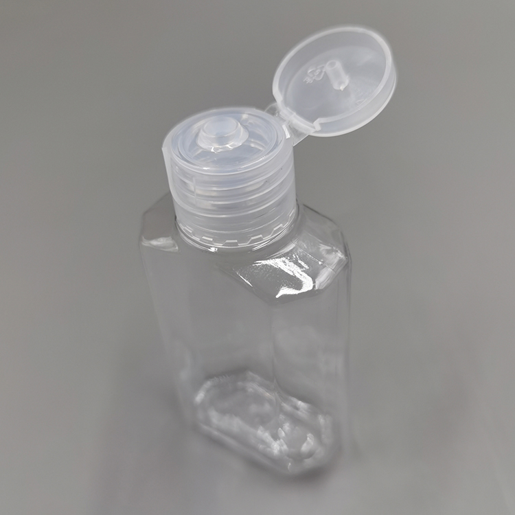 60ml Shampoo Body Wash Bottle Plastic PET Hand Sanitizer Lotion Pump Bottles
