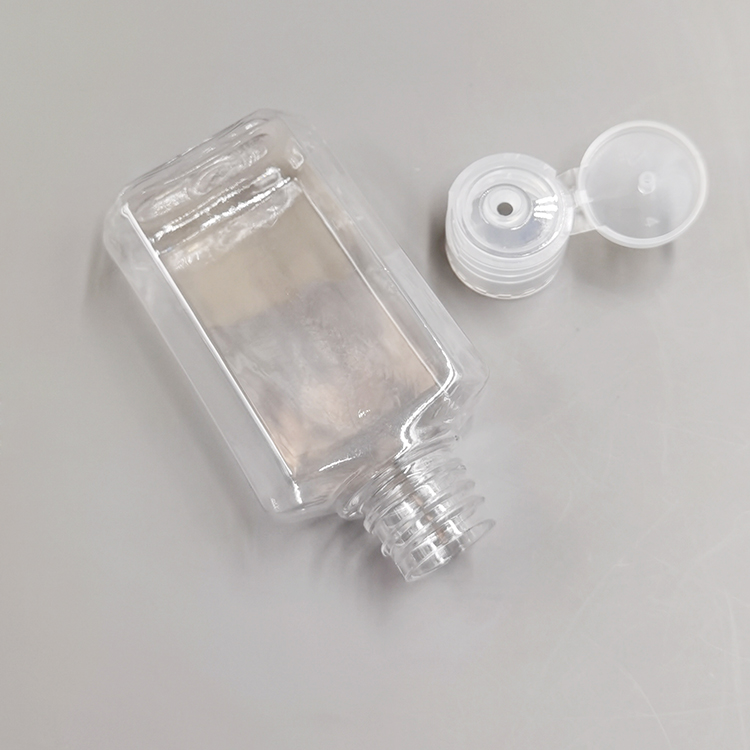 60ml Shampoo Body Wash Bottle Plastic PET Hand Sanitizer Lotion Pump Bottles