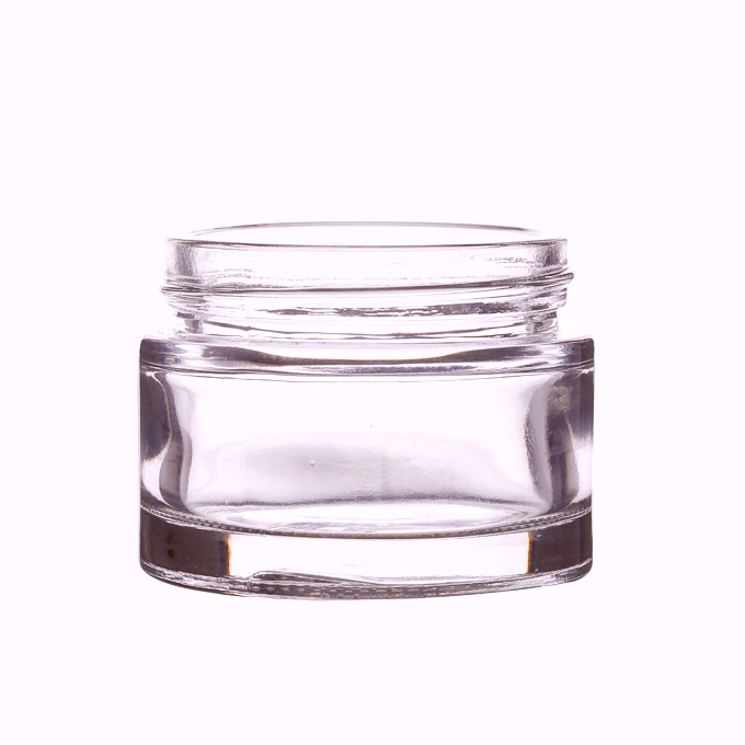60ml black glass jar can match with caps