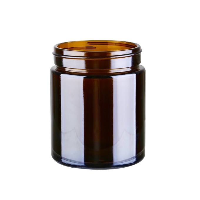 60ml black glass jar can match with caps