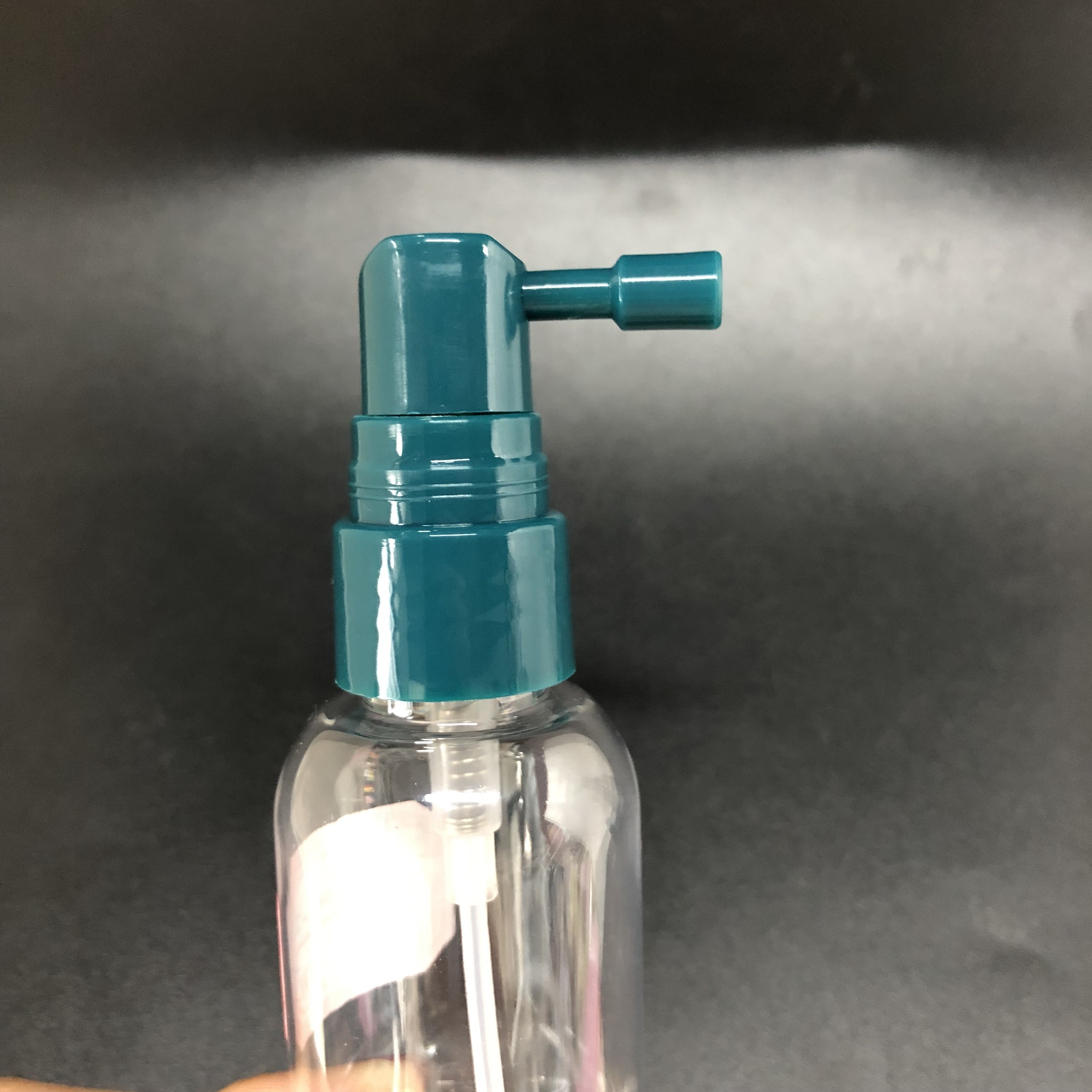 60ml clear plastic bottle with sprayer pump