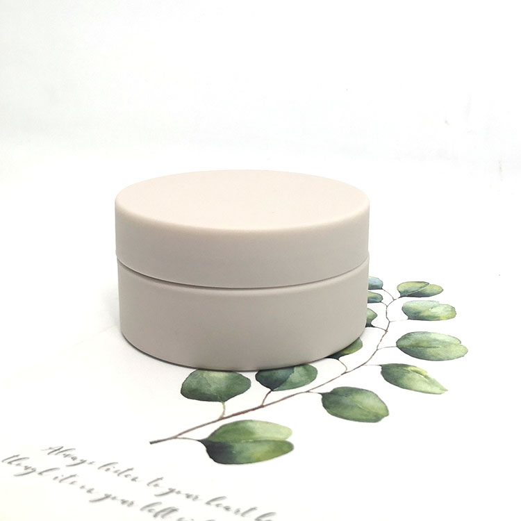 60ml custom wide mouth cream cosmetic loose powder PET plastic jar with lids