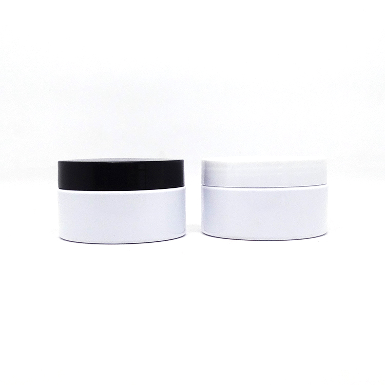 60ml custom wide mouth cream cosmetic loose powder PET plastic jar with lids