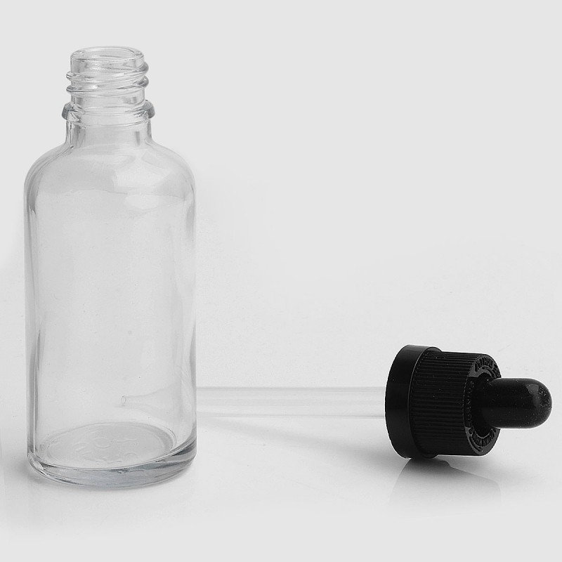 60ml e juice liquid packaging bottle glass with glass dropper