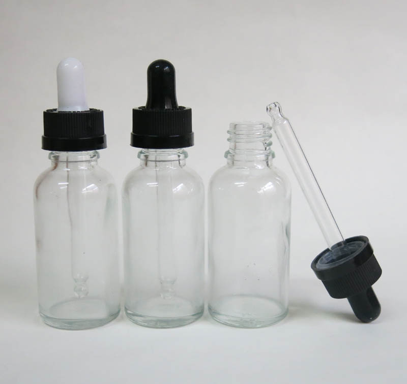 60ml e juice liquid packaging bottle glass with glass dropper