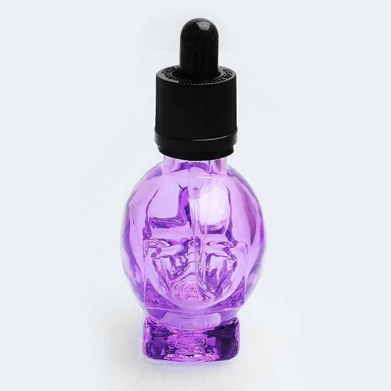 60ml e juice liquid packaging bottle glass with glass dropper