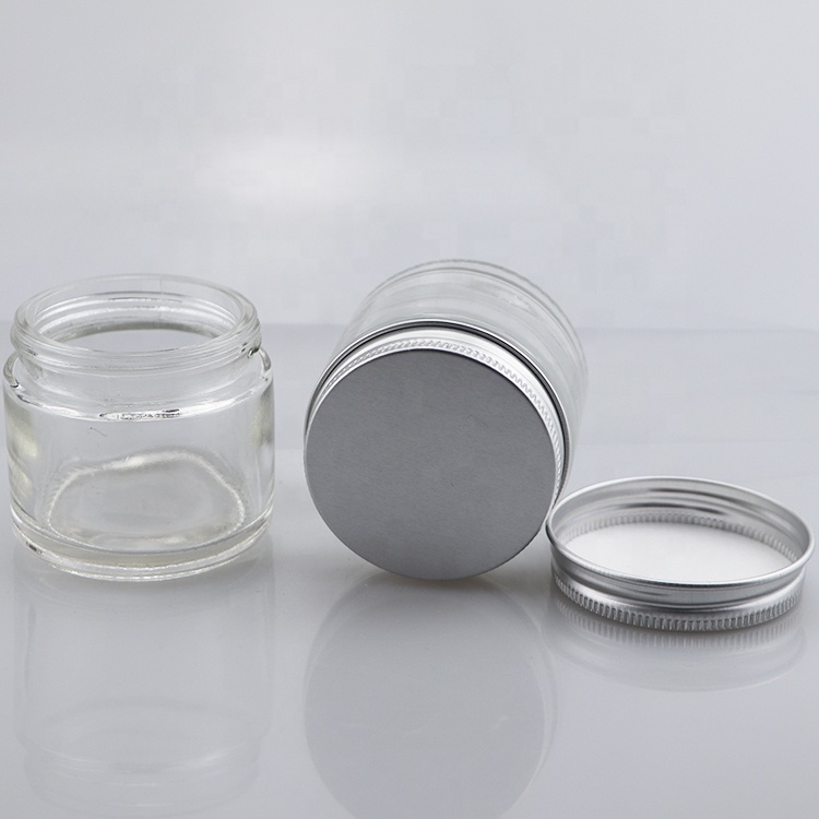 60ml empty cream jar 60g glass cream jars cosmetic glass jar