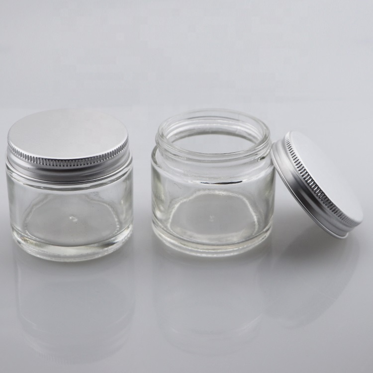 60ml empty cream jar 60g glass cream jars cosmetic glass jar