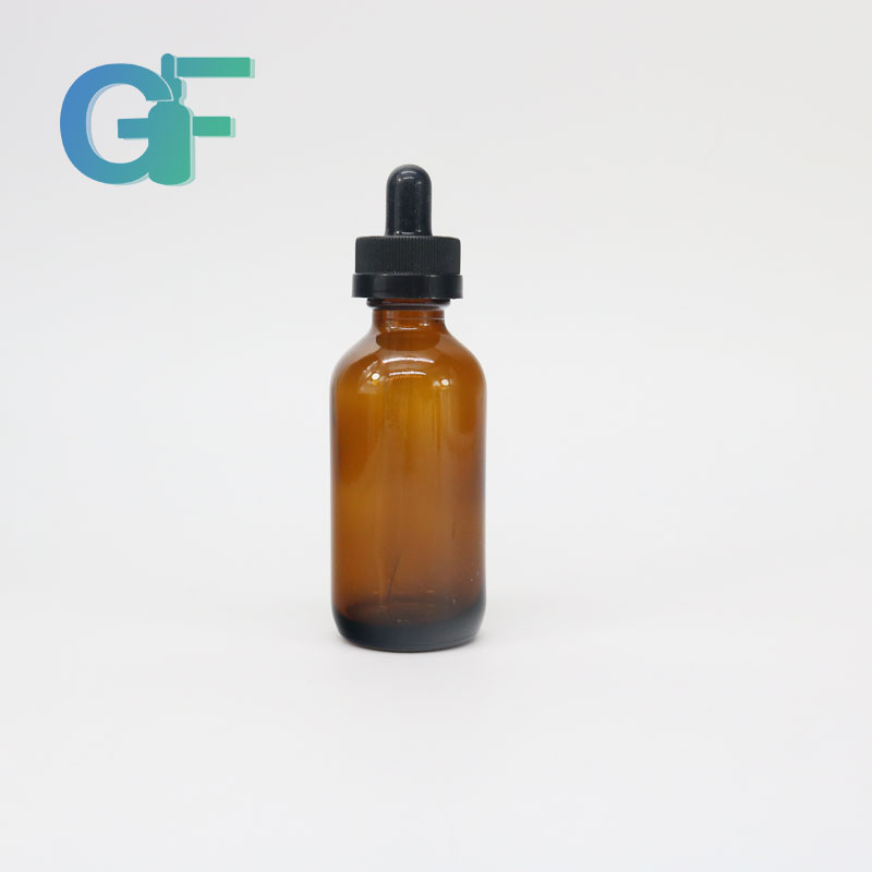 60ml glass dropper bottle with paper tube for e-liquid