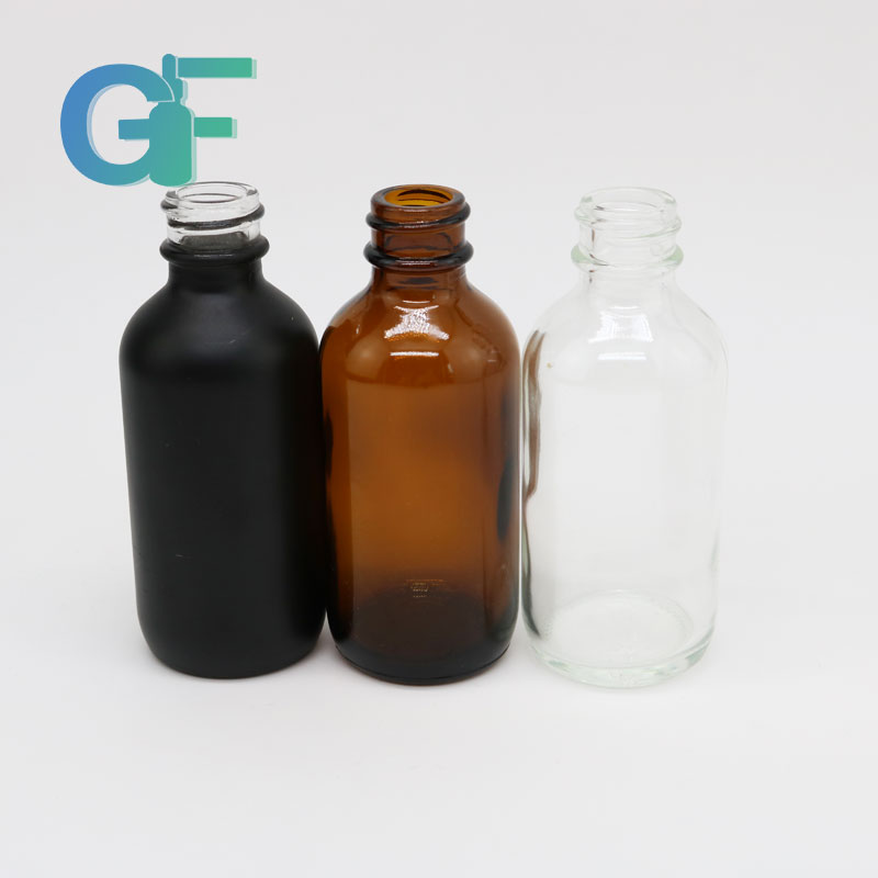 60ml glass dropper bottle with paper tube for e-liquid