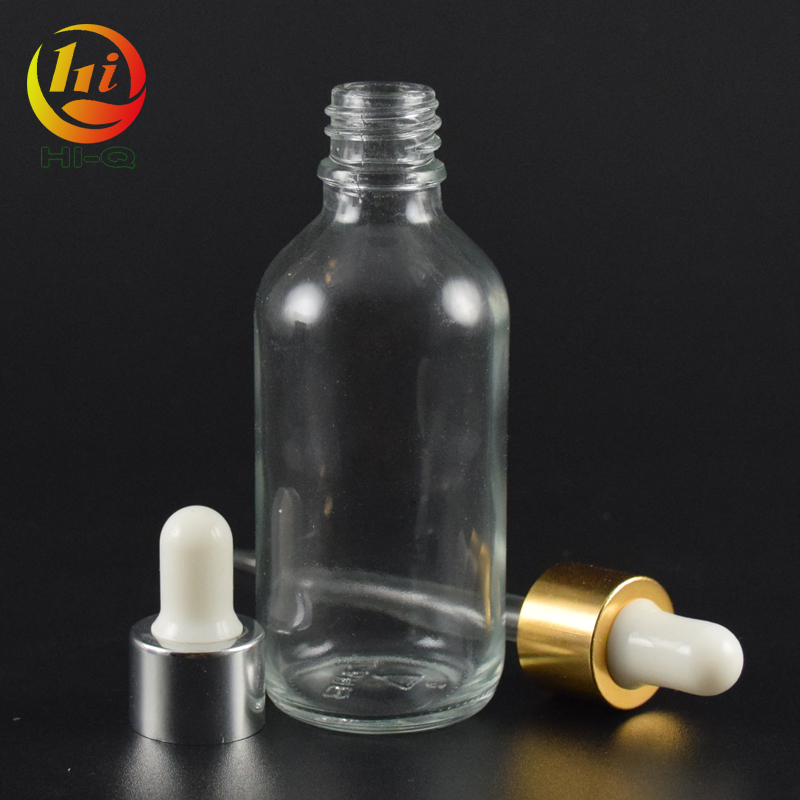 60ml glass e liquid dropper bottle 60ml 2oz glass dropper bottle with gold cap