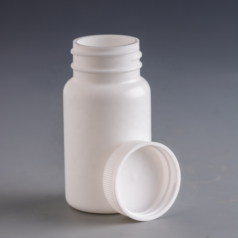 60ml pharma plastic bottle hdpe child proof cap pill bottle