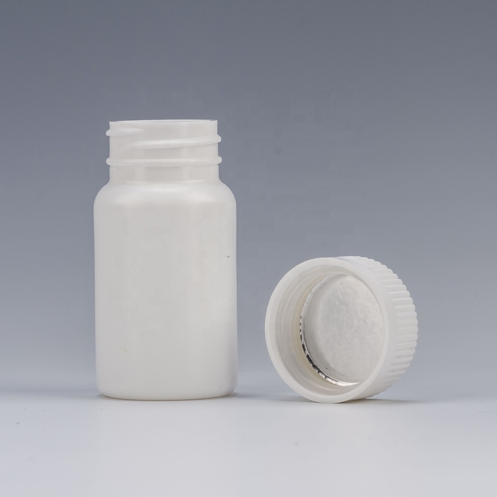60ml pharma plastic bottle hdpe child proof cap pill bottle