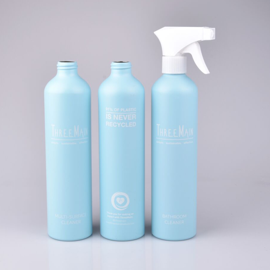 64 oz aluminium bottle 1000ml aluminum spray bottle aluminium bottle trigger 1l
