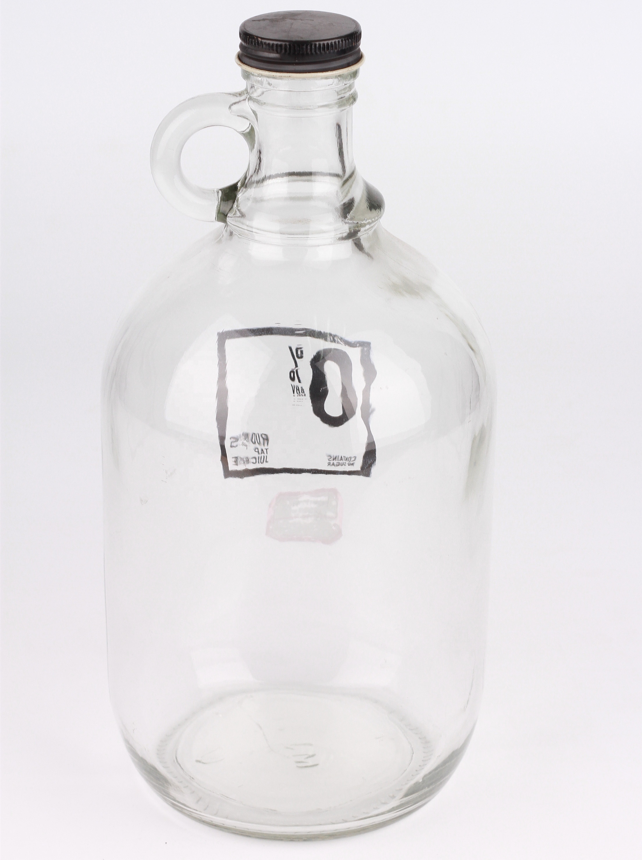 64 oz beer growler/Half Gallon Clear Glass Kombucha Growler Jugs for Beer or Distilled Water