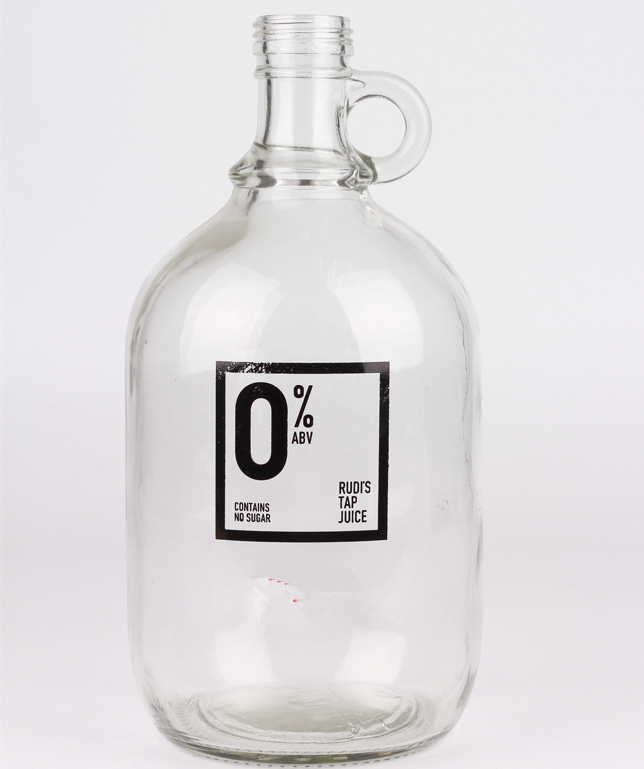 64 oz beer growler/Half Gallon Clear Glass Kombucha Growler Jugs for Beer or Distilled Water